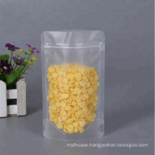 Promotion cheap price nylon clear plastic zipper pouch